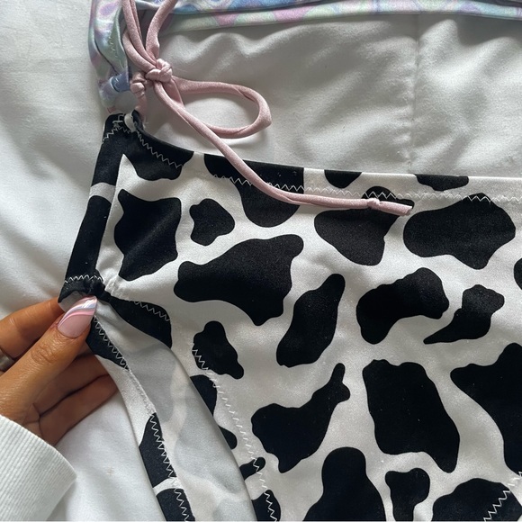 Glitter Romance | Trippy Space Cowgirl Cutout Bodysuit - Picture 6 of 6